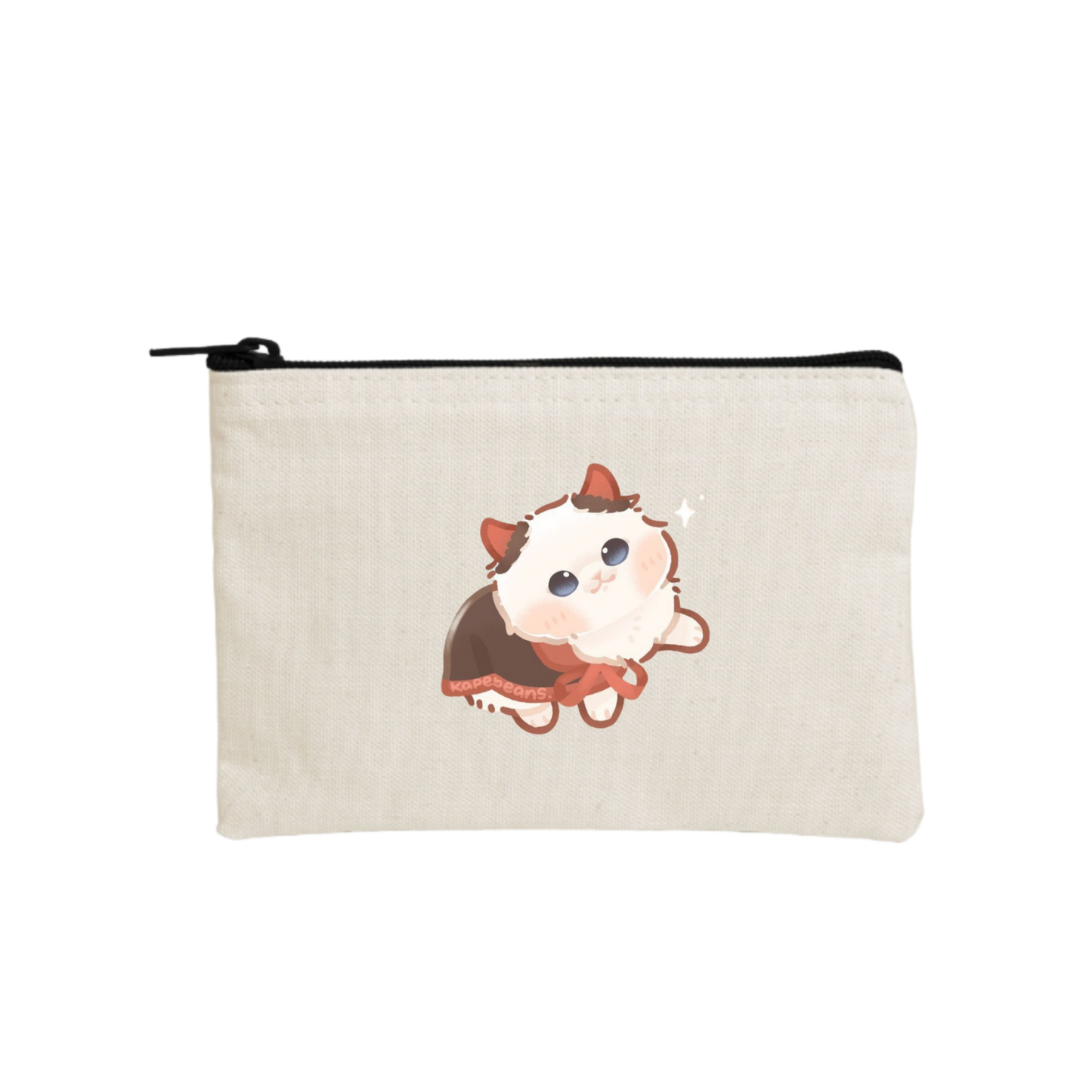cat wallet pencil case Beige 67