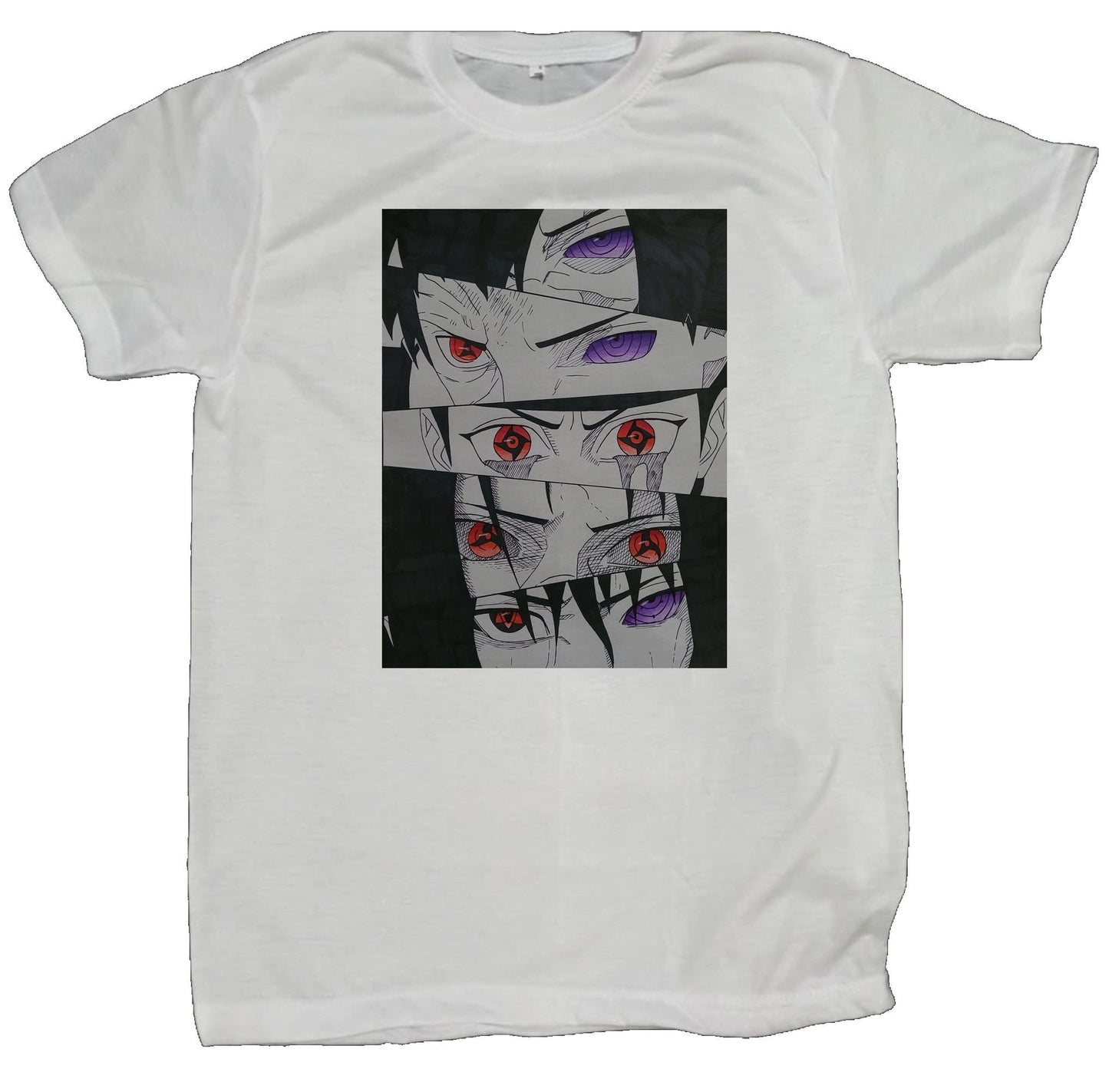 Naruto Shippuden t- shirt fat White 67