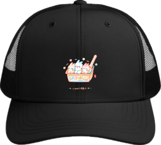 bunny Baseball cap Black 67