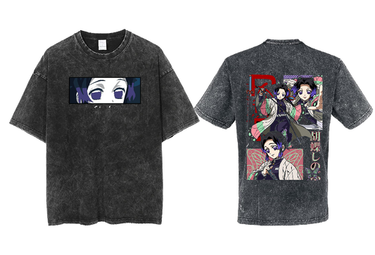 Anime Demon slayer nezuko tanjiro  One Size t- shirt Washed 67