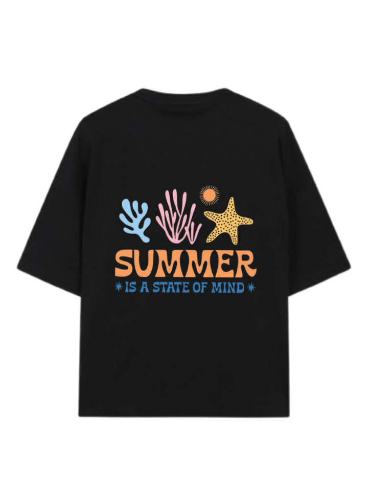 Summer Vibes t- shirt Black Back 67