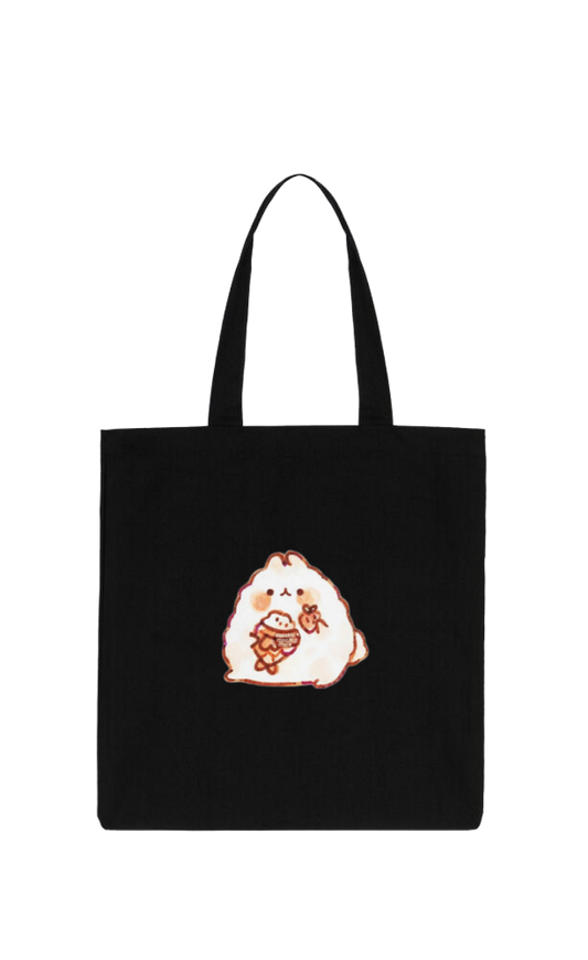 bunny tote bag White 67