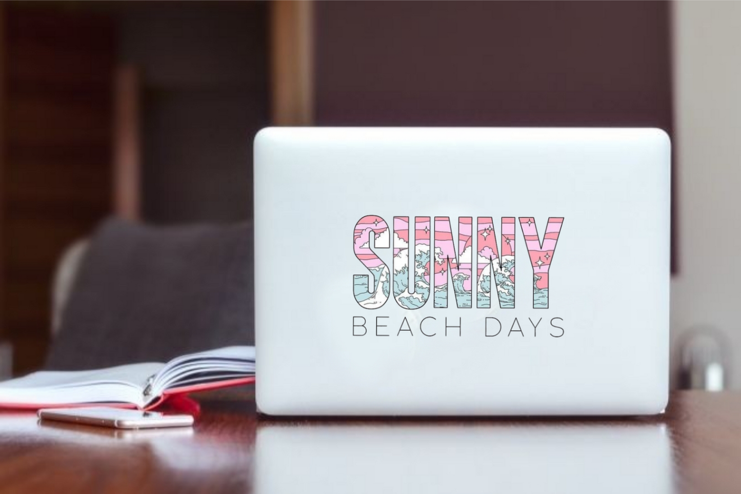 Summer Vibes Laptop Sticker 67