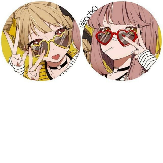 Friends matching brooch badge For bag clothes brooch badge 67