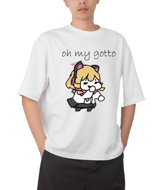 Saiba Momoi t- shirt One Size White 1
