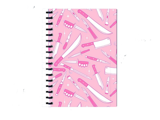 Yandere Knife Collection Notebook A5 68