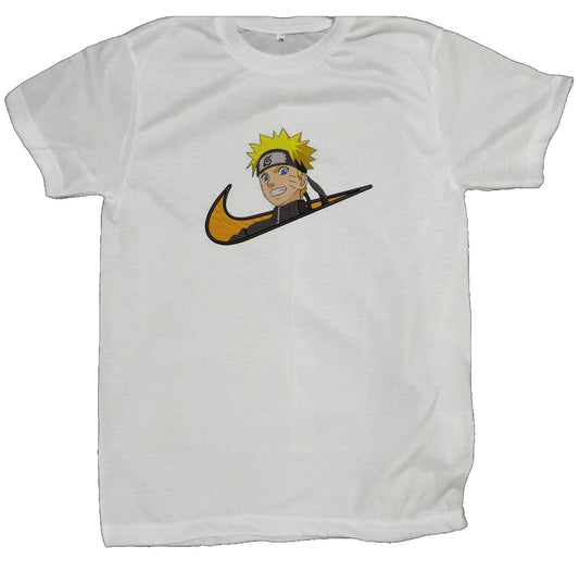 Naruto Shippuden t- shirt fat White 68