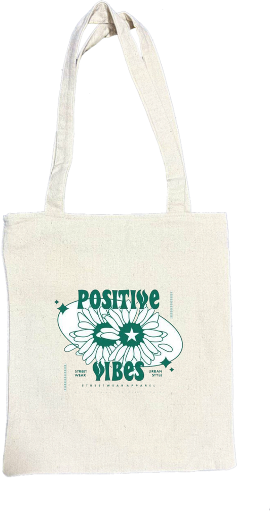POSITIVE tote bag beige 68