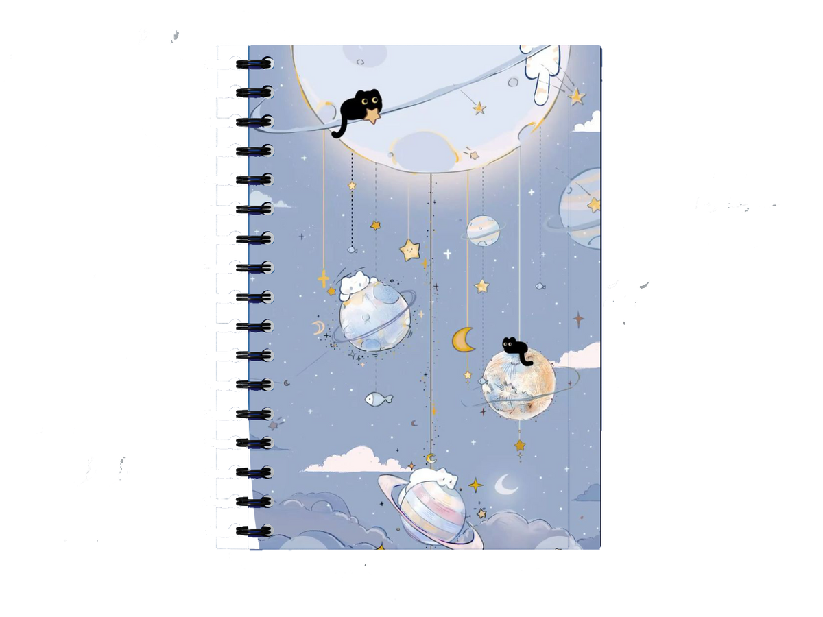cat Notebook A5 4