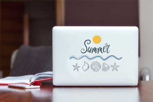 Summer Vibes Laptop Sticker 68