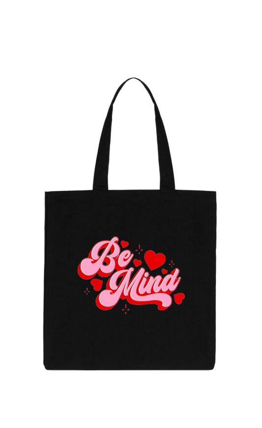 Be Mine tote bag Black 68