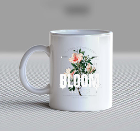 BLOOM Back text Mug 68