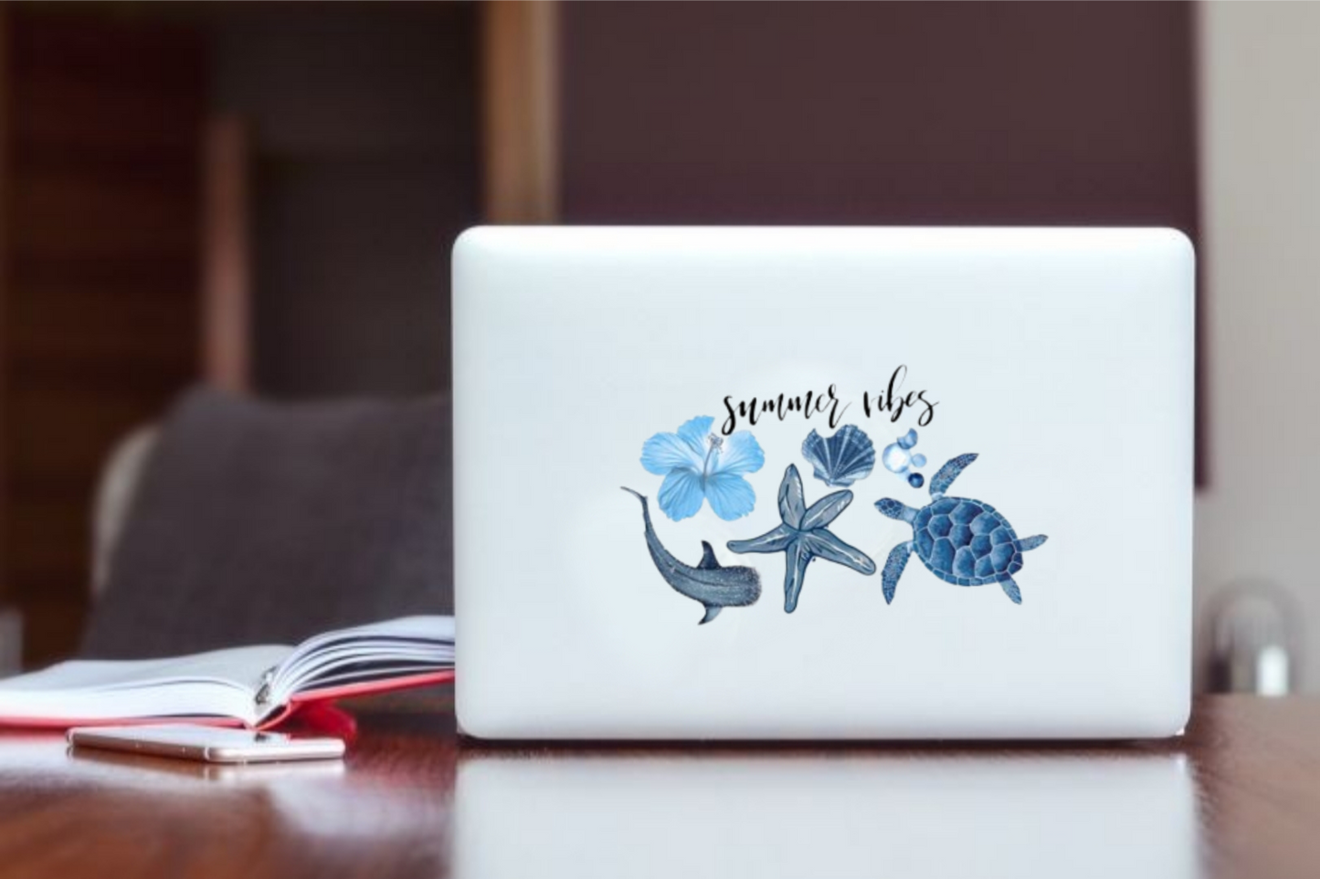 Summer Vibes Laptop Sticker 69
