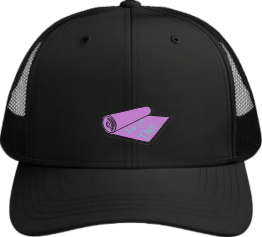 workout gym pilates Baseball cap Black 60
