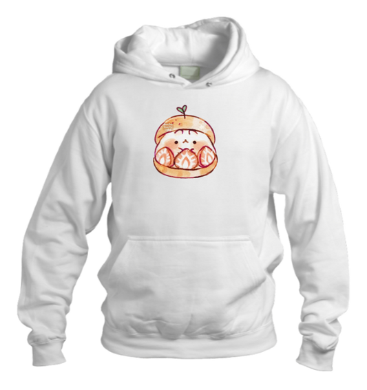 bunny Oversize Hoodie White 69
