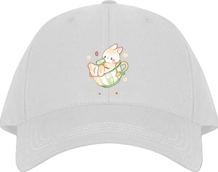 bunny Baseball cap White 69