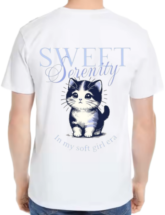 SWEET Serenity t- shirt One Size White back 69