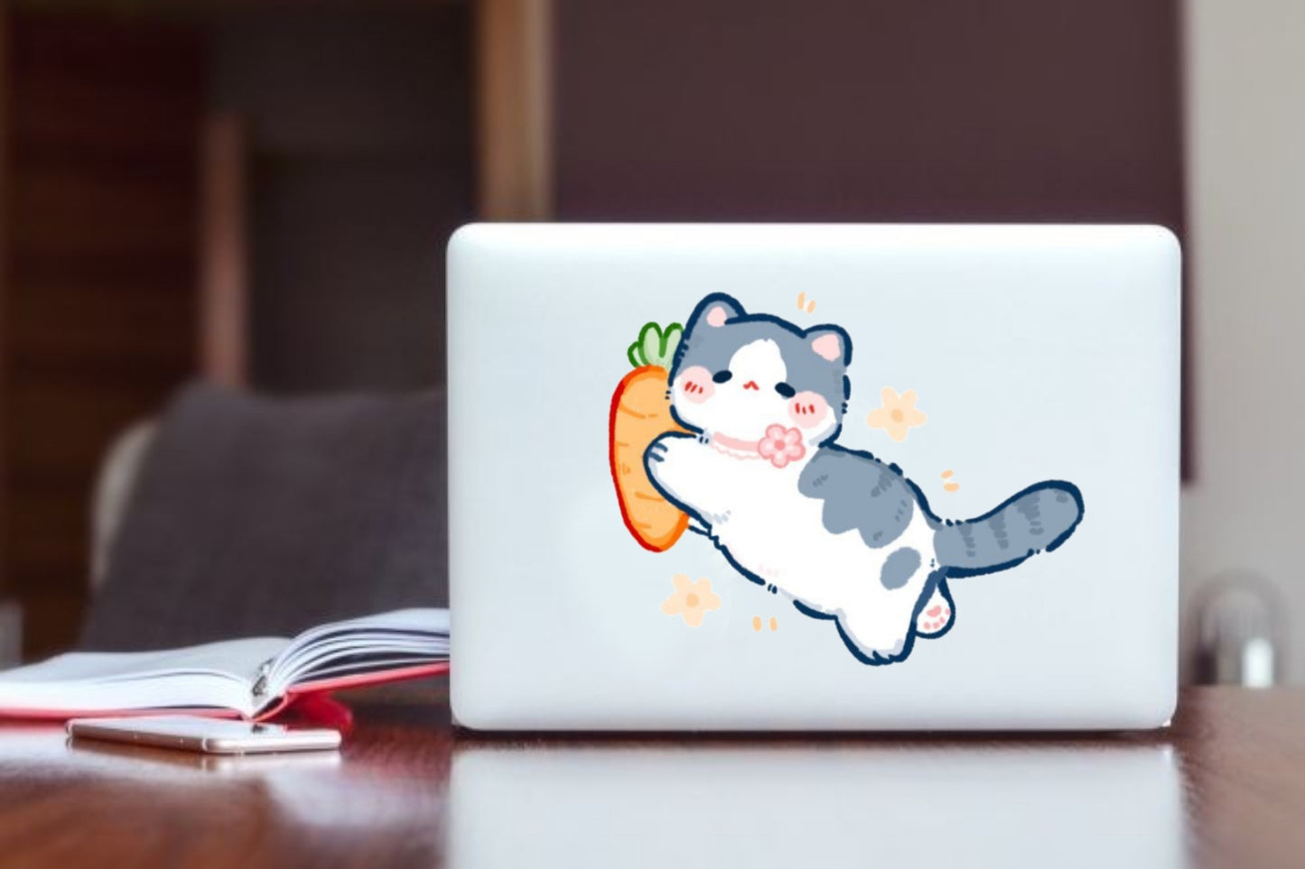 cat Laptop Sticker 69
