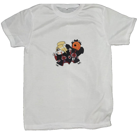 Naruto Shippuden t- shirt fat White 69