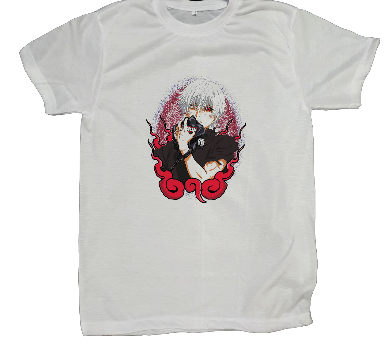 Tokyo ghoul t- shirt fat White 6