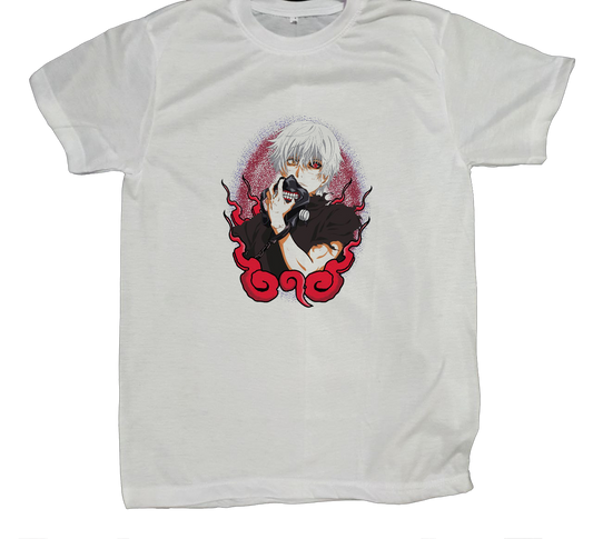 Tokyo ghoul t- shirt fat White 6