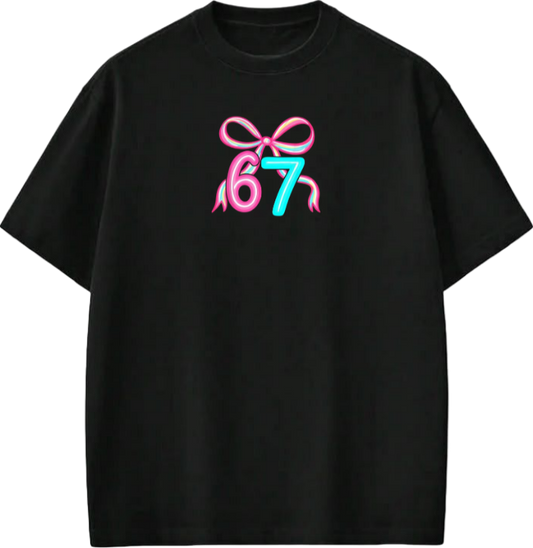 67 designs One Size t- shirt Black 6
