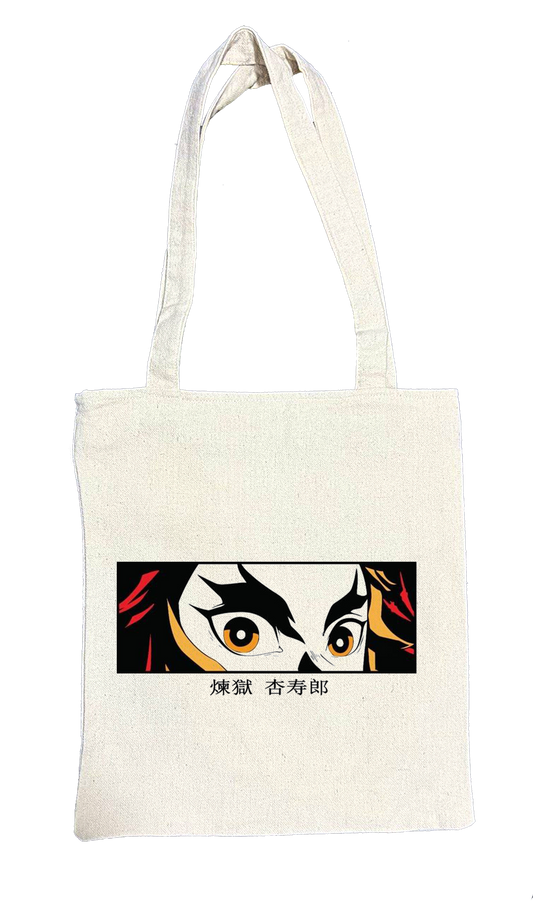 Anime Demon slayer nezuko tanjiro tote bag Beige 6