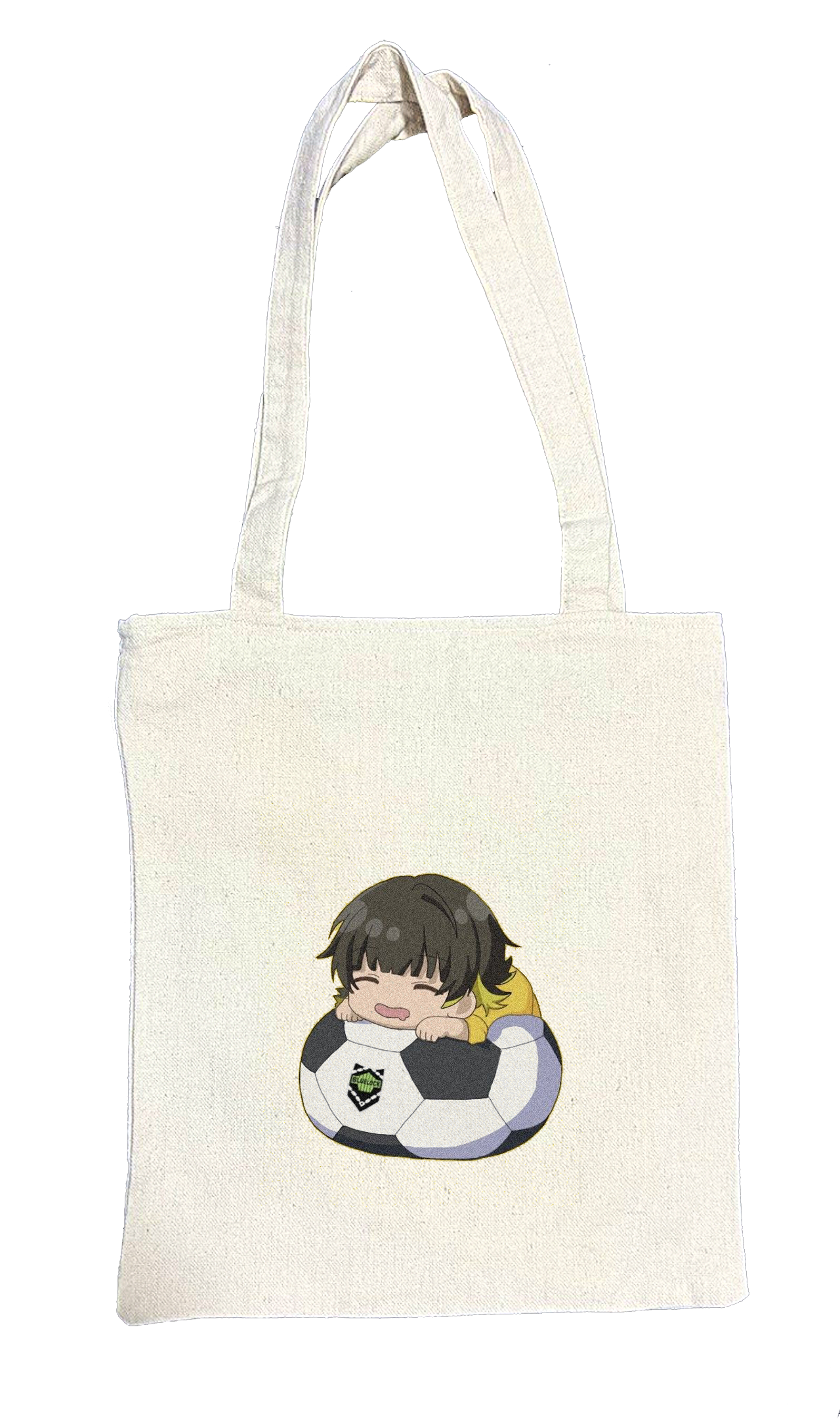 blue lock tote bag beige 6