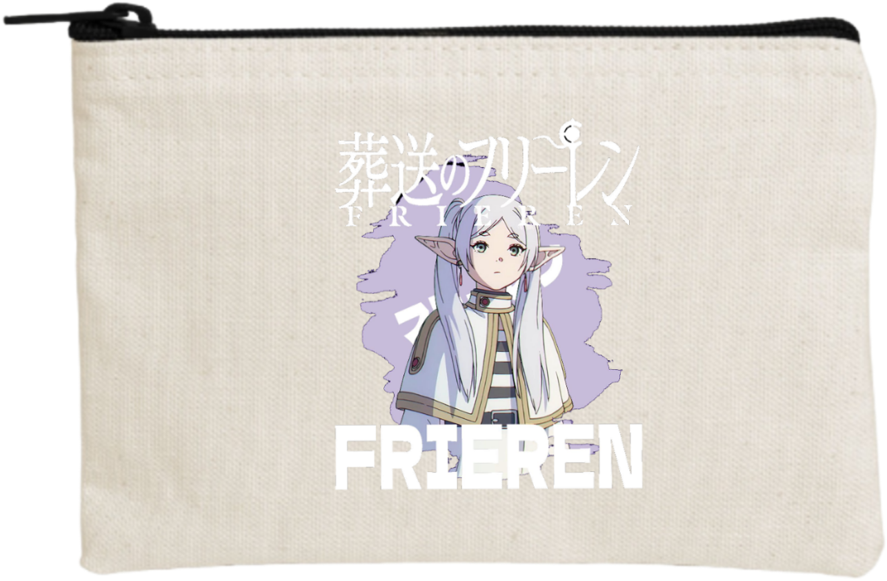 Frieren Beyond Journey's End wallet pencil case Beige 6