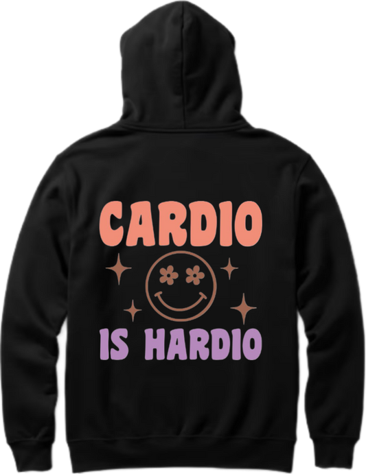 workout gym pilates Oversize Hoodie Black Back 6