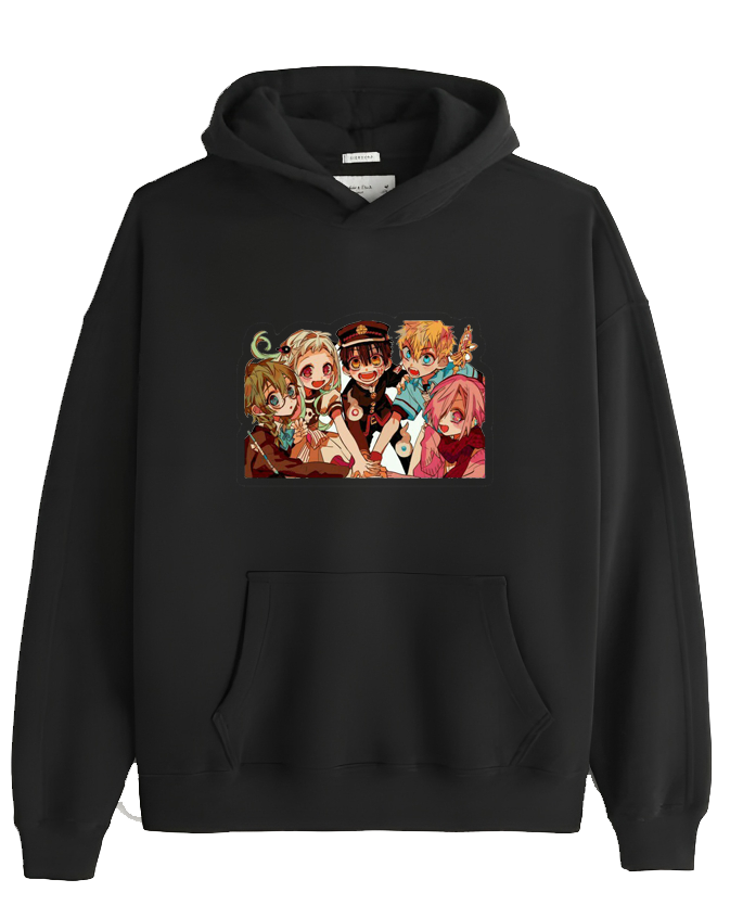 Hanako-kun One Size hoodie Black 6