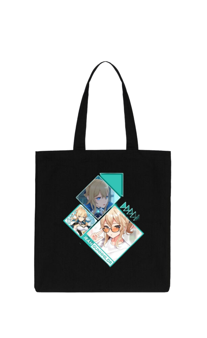 Genshin Impact Jean Gunnhildr tote bag Black 6