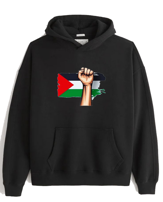 Palestine One Size hoodie Black 6