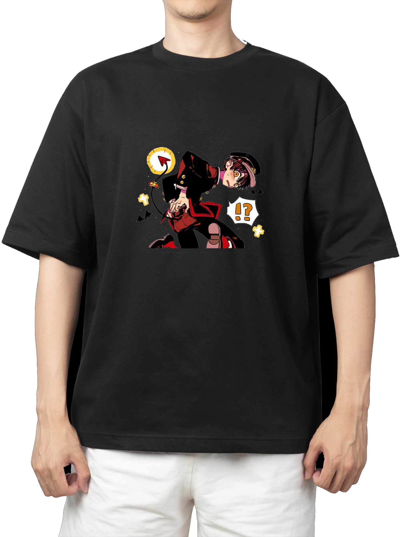 Hanako-kun t- shirt One Size Black 6