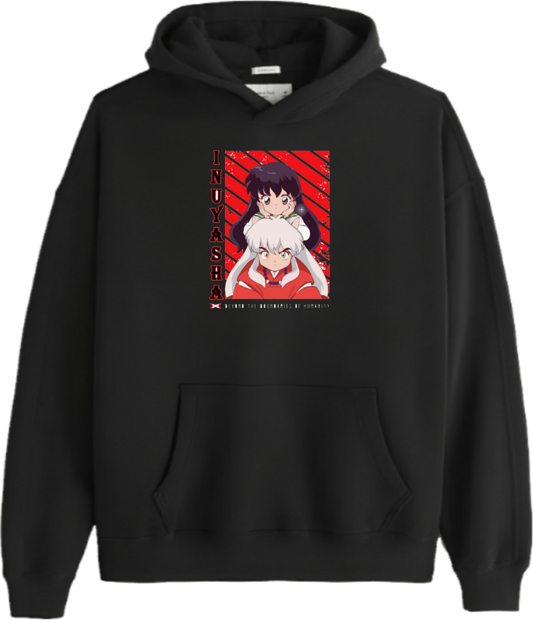 Inuyasha One Size hoodie Black 6