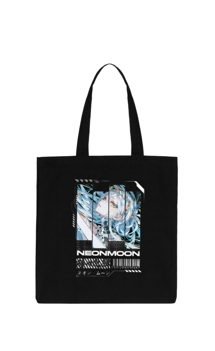 NEONMOON tote bag Black 6