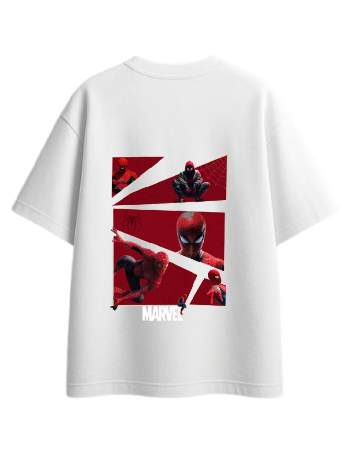 Spiderman t- shirt One Size White Back 6