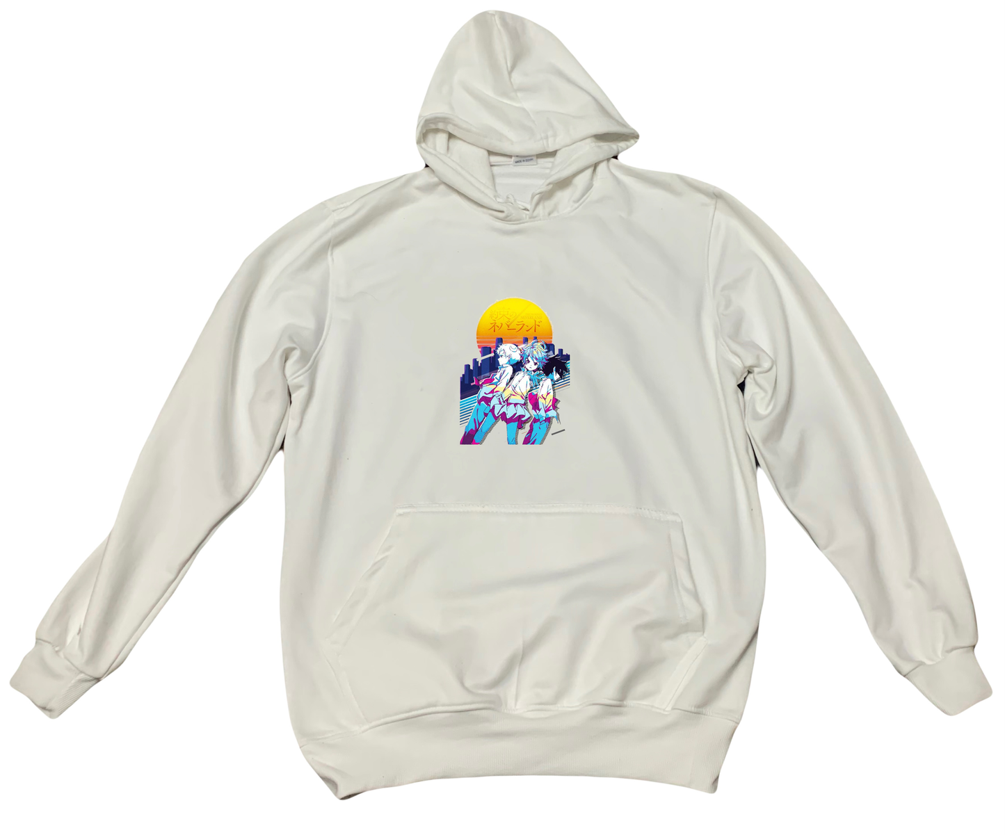 Neverland One Size hoodie White 6