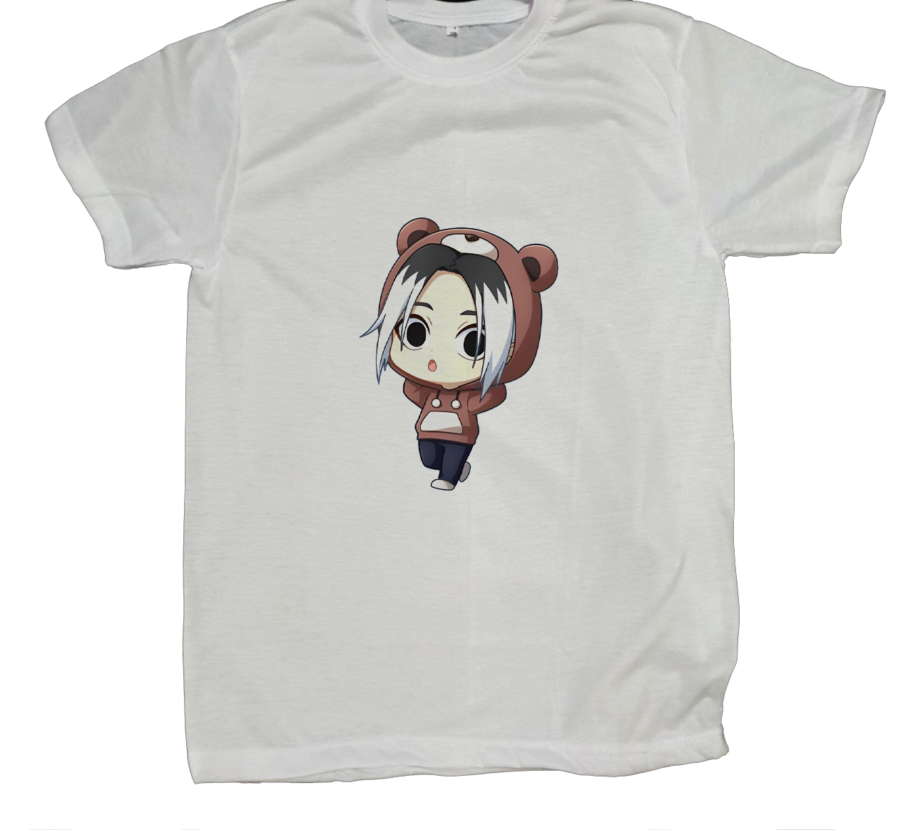 blue lock t- shirt fat White 6