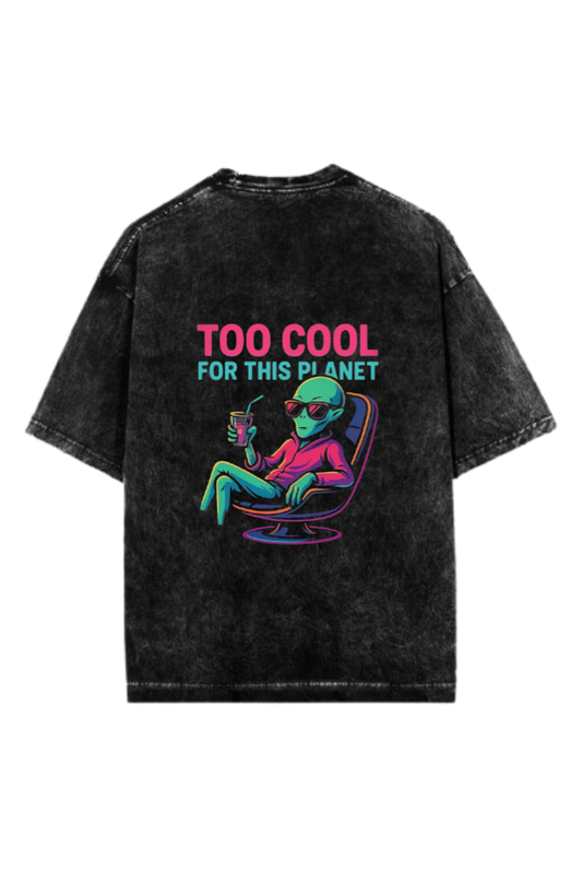 aliens One Size t- shirt Washed Back 6