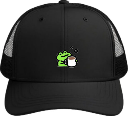 Frog Baseball cap Black 6