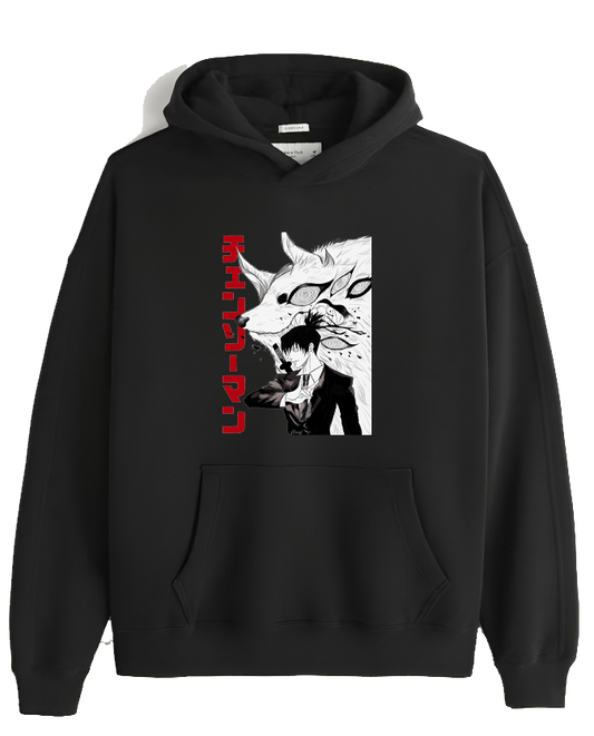 jujutsu kaisen GOJO Oversize  Hoodie Black 6