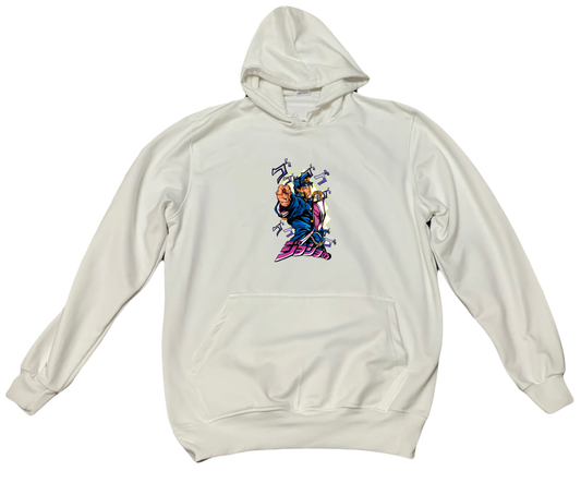 JoJo's Bizarre Adventure  OverSize hoodie White  R 1