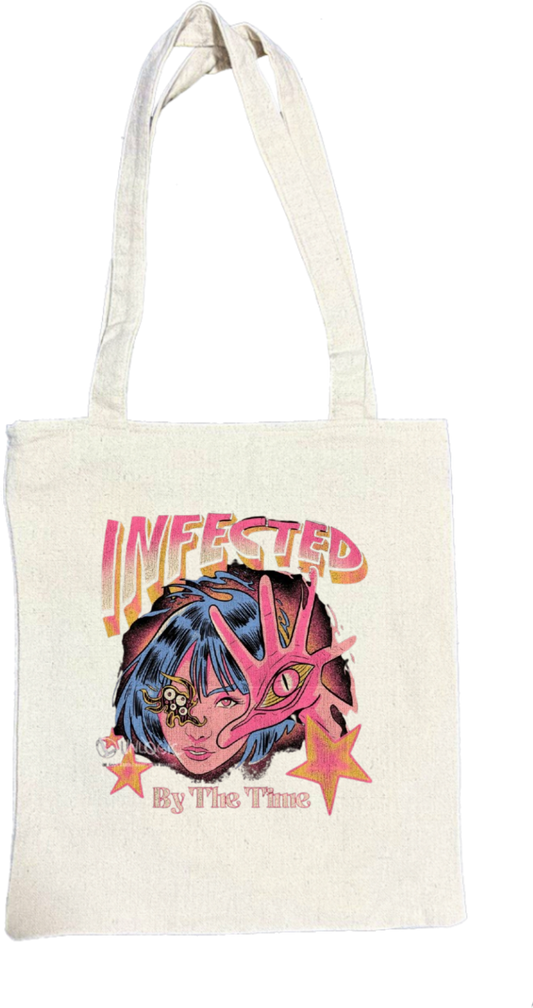 aliens tote bag Beige 6