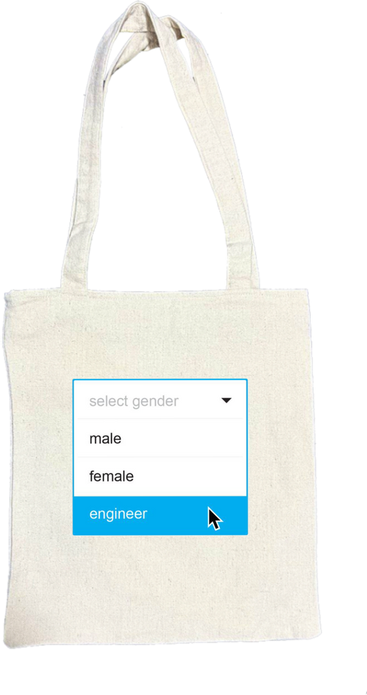 names tote bag beige select gender 6