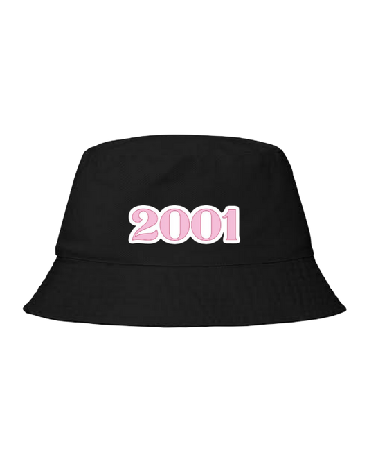 age Bucket hat Fishman hat cap Black 2001
