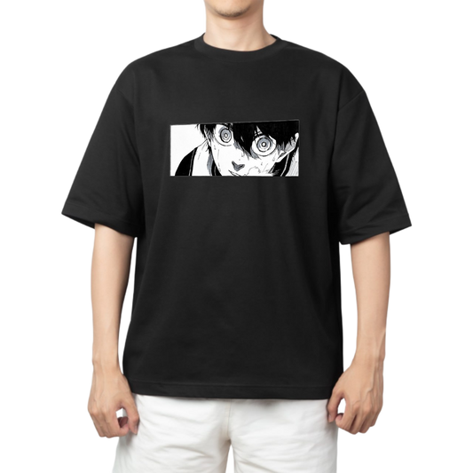 blue lock t- shirt One Size Black 23