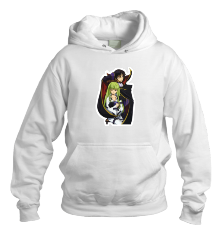 Code Geass One Size hoodie White 6