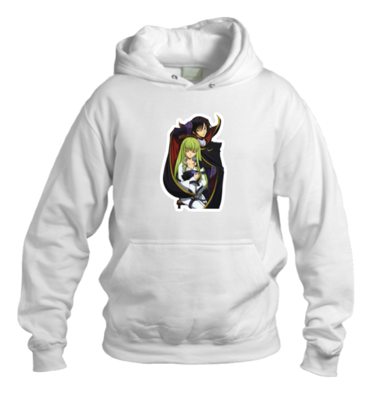 Code Geass One Size hoodie White 6