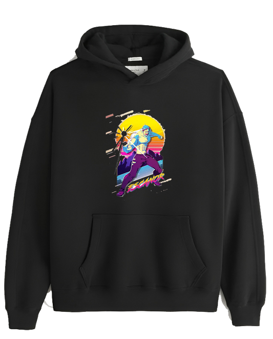 Anime Nanatsu no taizai seven deadly sins Oversize Hoodie Black 6
